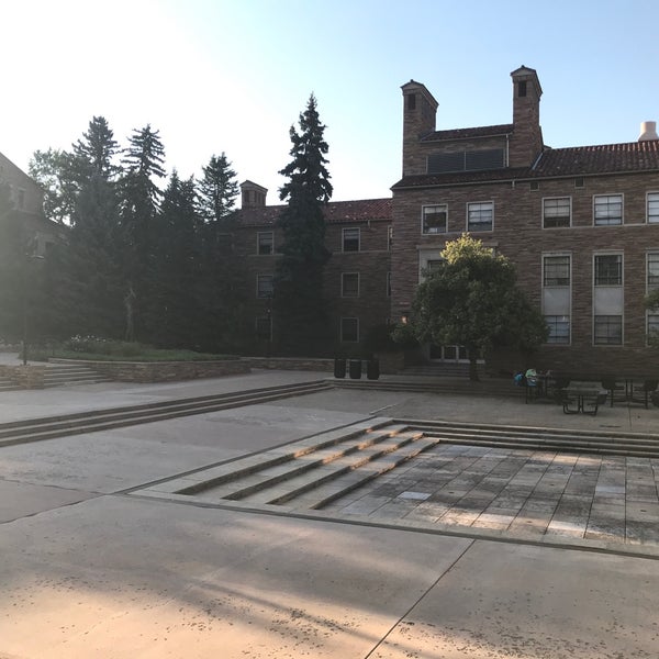 Photo taken at University of Colorado Boulder by Alex V. on 7/7/2018