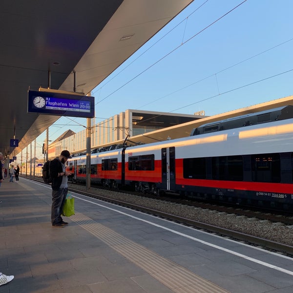 Photo taken at Bahnhof Attnang-Puchheim by Hyunkee S. on 5/24/2019