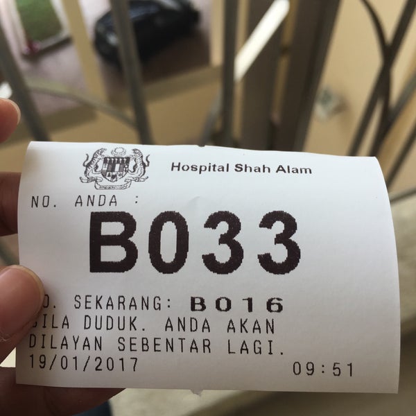 Klinik Pakar Ortopedik Hospital Shah Alam