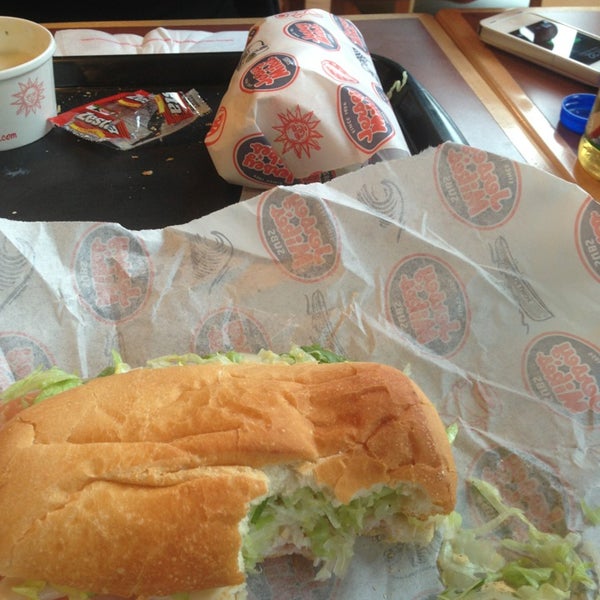 Photo taken at Jersey Mike&#39;s Subs by Jorge R. on 2/10/2013