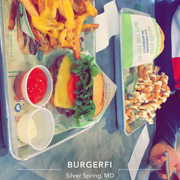 Photo taken at BurgerFi by Abdulaziz A. on 3/12/2019
