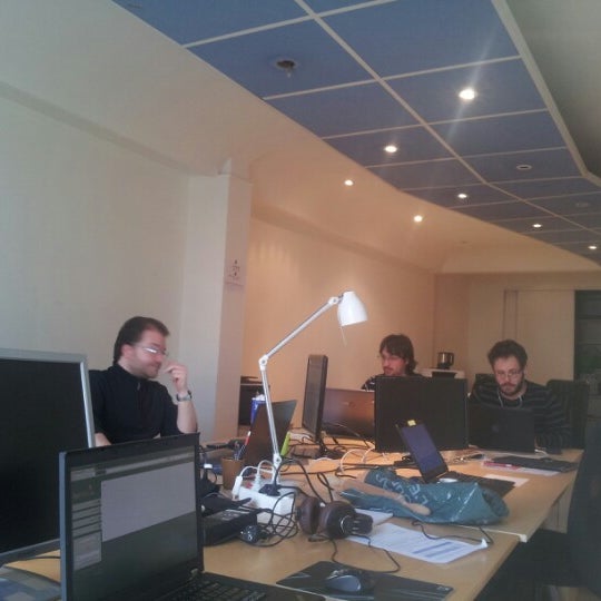 Photo taken at Cowork&#39;in Montpellier : Espace de coworking by Thomas R. on 1/31/2013