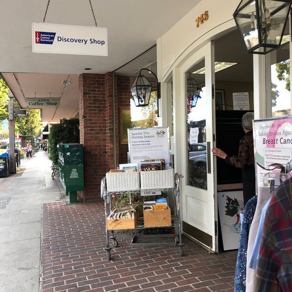 American Cancer Society Discovery Shop Downtown Menlo Park Menlo Park Ca