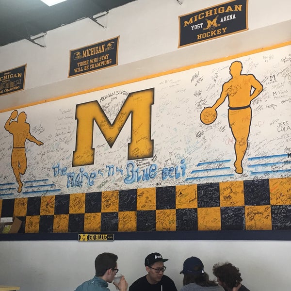 Photos at Maize N Blue Deli Downtown Ann Arbor 24 tips from 861