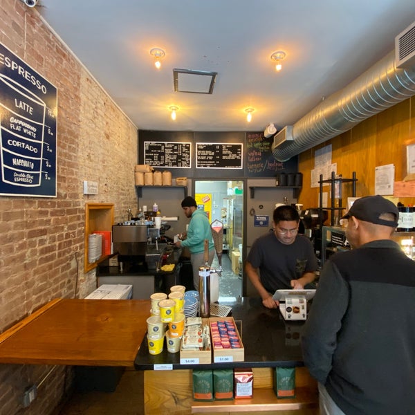 Photo taken at The Jolly Goat Coffee Bar by Max M. on 10/10/2019