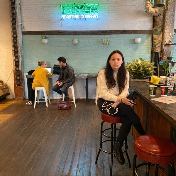 Photo taken at Brooklyn Roasting Company by Max M. on 10/16/2019