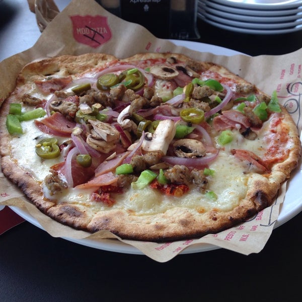 Photo taken at Mod Pizza by Max M. on 6/14/2014