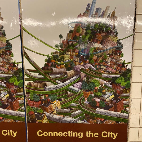 Das Foto wurde bei MTA Subway - 50th St (C/E) von Max M. am 10/10/2019 aufgenommen