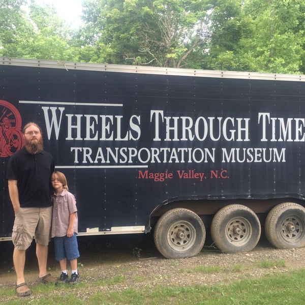 Photo taken at Wheels Through Time by Bridget A. on 6/27/2014