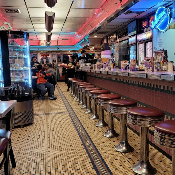 Photo taken at Rosie&#39;s Diner by Monica I. on 4/12/2022