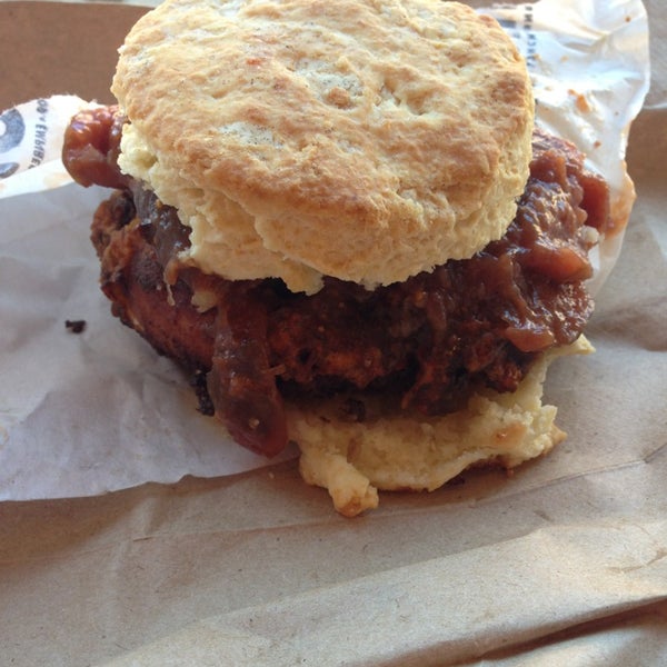 Decent biscuits, but not near the buttery moist taste I was hoping for. Size is average. One could easily eat two with fixings - bacon, fried chicken, egg, different flavored butters and jams.
