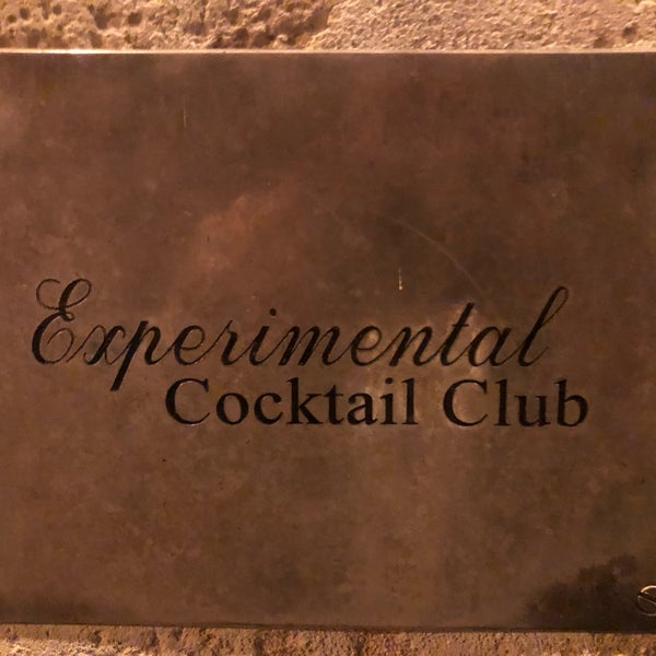 Photo taken at Experimental Cocktail Club by Martin M. on 4/7/2023