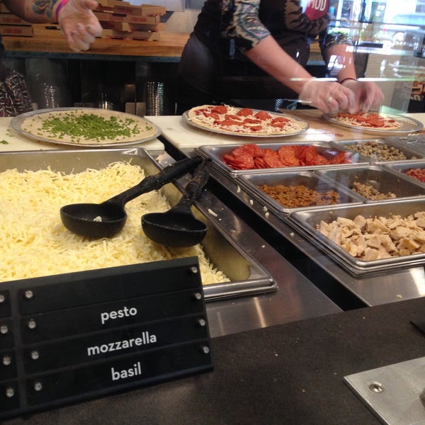 Photo taken at Mod Pizza by Angelica J. on 5/20/2015