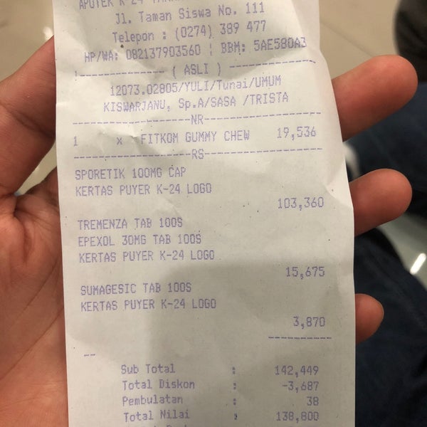 Photos At Apotek K 24 Tamansiswa Pharmacy