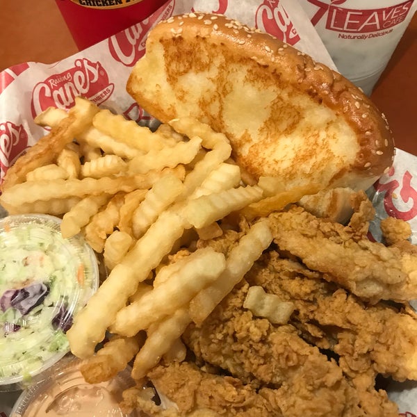 Photo taken at Raising Cane&#39;s Chicken Fingers by Aldous Noah on 8/30/2018