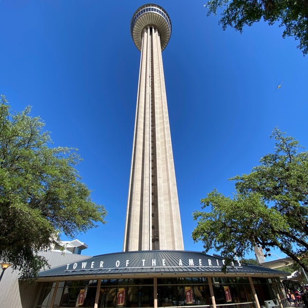 Photo taken at Tower of the Americas by Aldous Noah on 4/24/2021