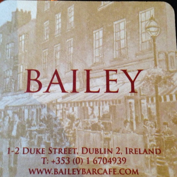 Photo prise au Bailey Bar Dublin par Dean B. le8/9/2014