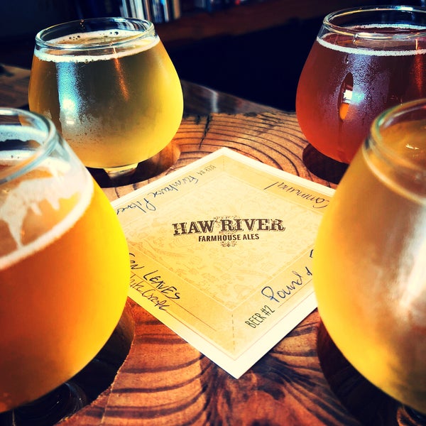 Photo taken at Haw River Farmhouse Ales by Dave R. on 6/24/2018