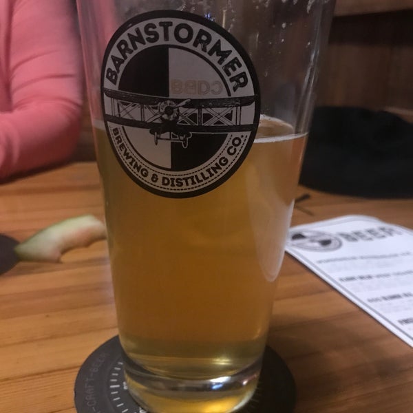 Photo taken at Barnstormer Brewing and Pizzeria by Connor F. on 11/3/2018