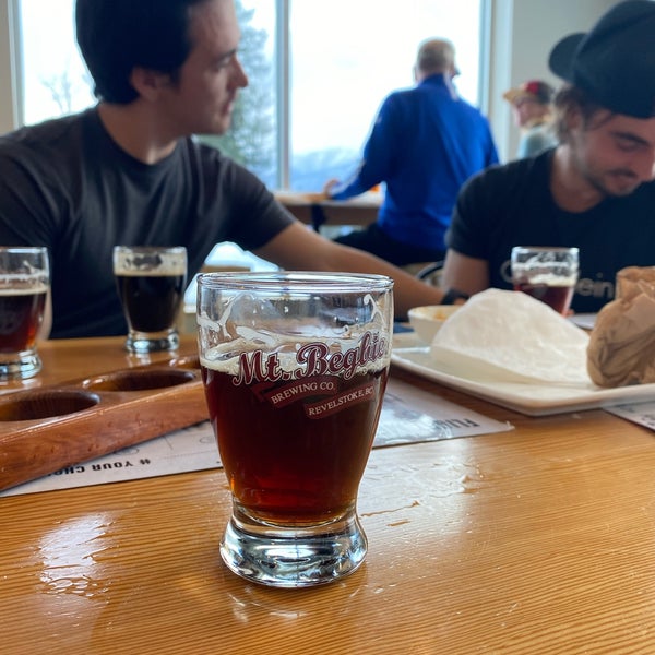 Photo taken at Mt. Begbie Brewing Co. by Connor F. on 2/27/2021