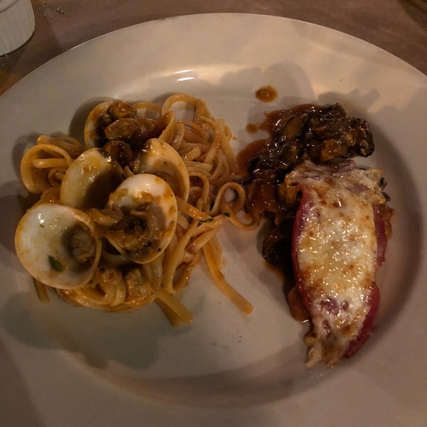 Photo taken at Carmine&#39;s on Penn by Angela F. on 10/8/2018
