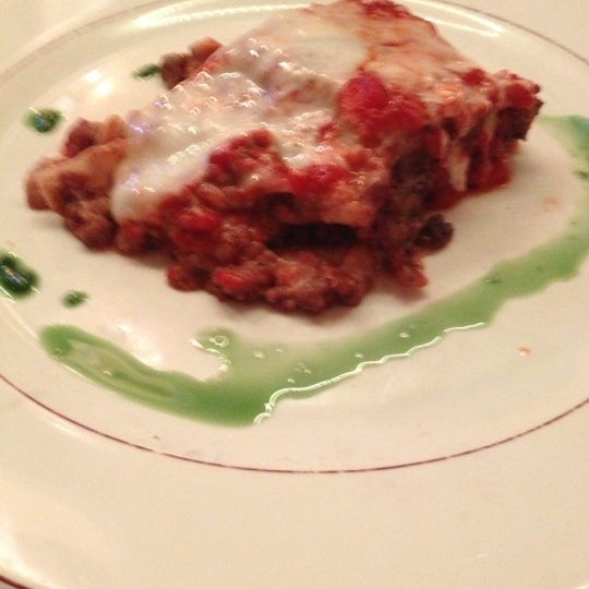 The food is excellent! I had the homemade lasagna (see pic)! Service is amazing and this is true Italian food. The desserts look great too.