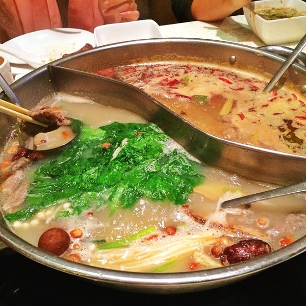 Photo taken at Little Sheep Mongolian Hot Pot, San Gabriel by Go Find Alice on 11/15/2013