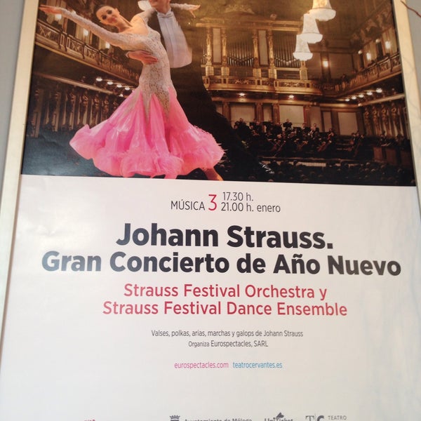 Photo taken at Teatro Cervantes by Maria Esther R. on 1/3/2015