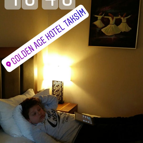 1/25/2018 tarihinde Eser D.ziyaretçi tarafından Golden Age Hotel'de çekilen fotoğraf