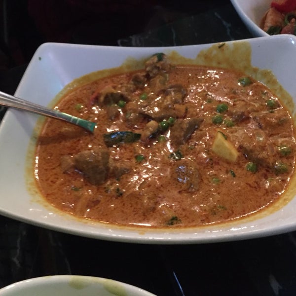 lamb curry with rice was the highlight of our meal