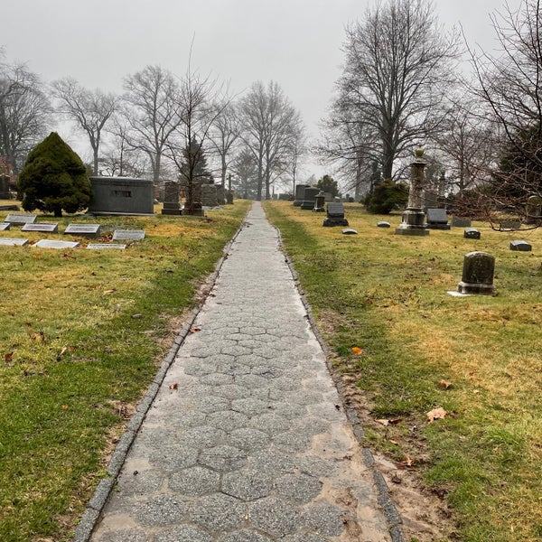 Photo taken at Green-Wood Cemetery by Nate F. on 3/5/2024