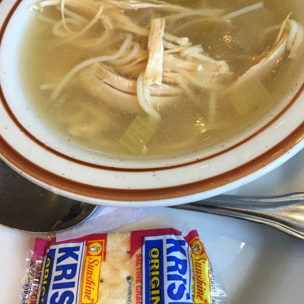 shredded chicken noodle soup