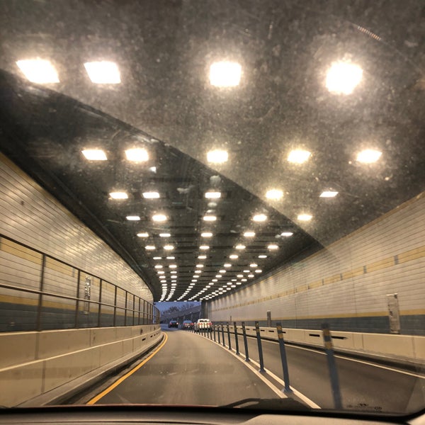 Photo taken at Hugh L. Carey Tunnel by Nate F. on 11/22/2020