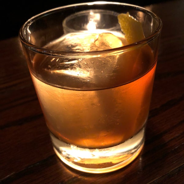 tattletale - scotch, honey syrup, and bitters
