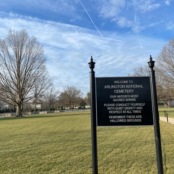 Photo prise au Arlington National Cemetery par Nate F. le2/25/2023