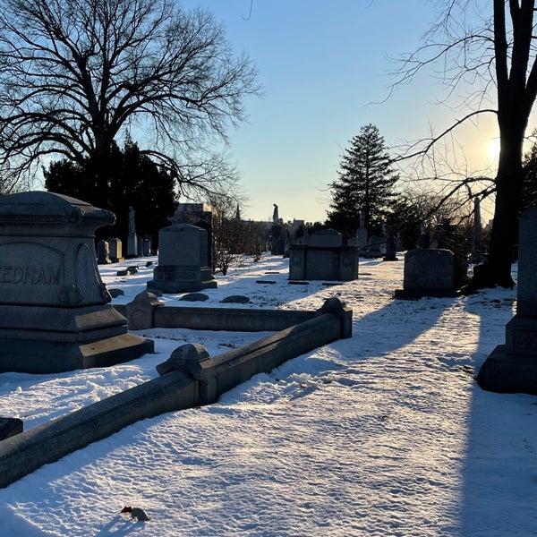 Photo taken at Green-Wood Cemetery by Nate F. on 2/18/2024