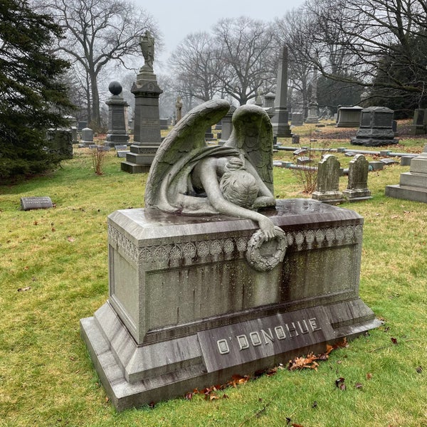 Photo taken at Green-Wood Cemetery by Nate F. on 3/5/2024