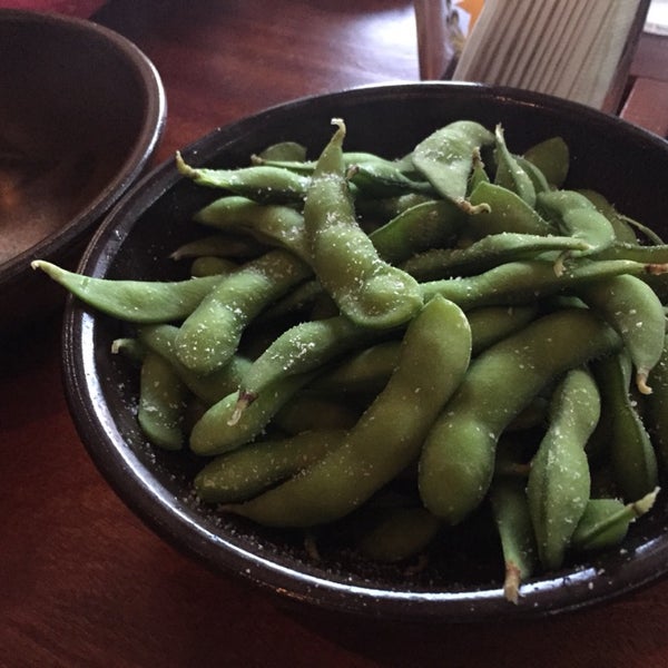 edamame beans $2 during happy hour