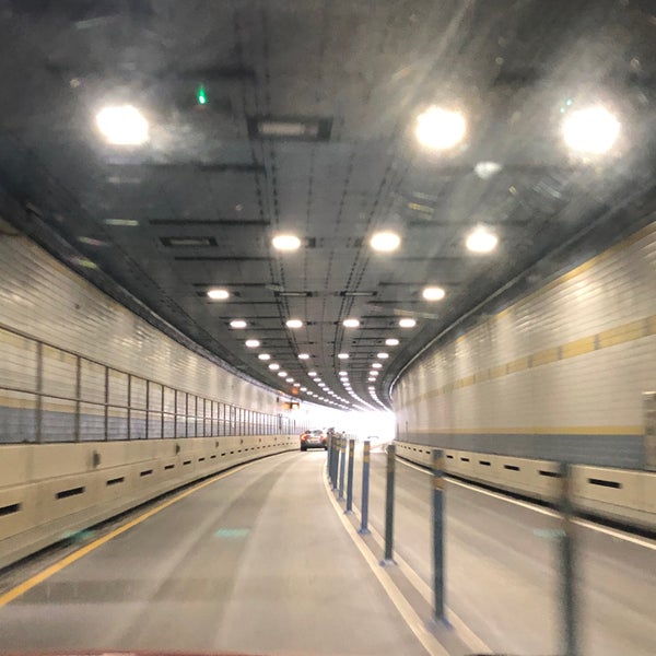 Photo taken at Hugh L. Carey Tunnel by Nate F. on 1/31/2021