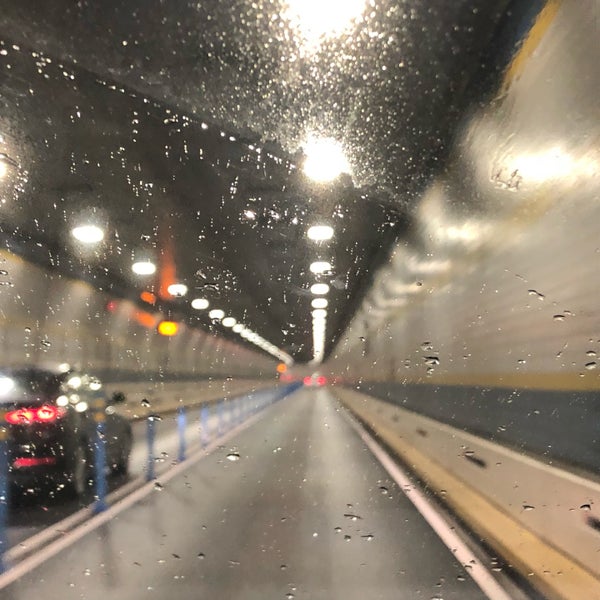 Photo taken at Hugh L. Carey Tunnel by Nate F. on 8/11/2018