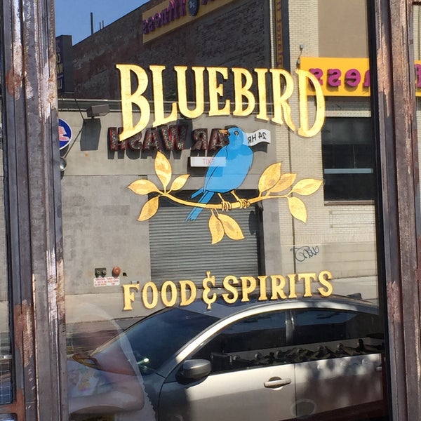 Photo taken at Bluebird Food &amp; Spirits by Nate F. on 6/14/2015