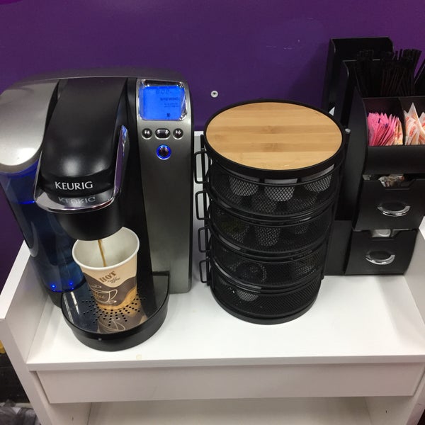 you can buy a keurig coffee at the front desk if you need it to keep up
