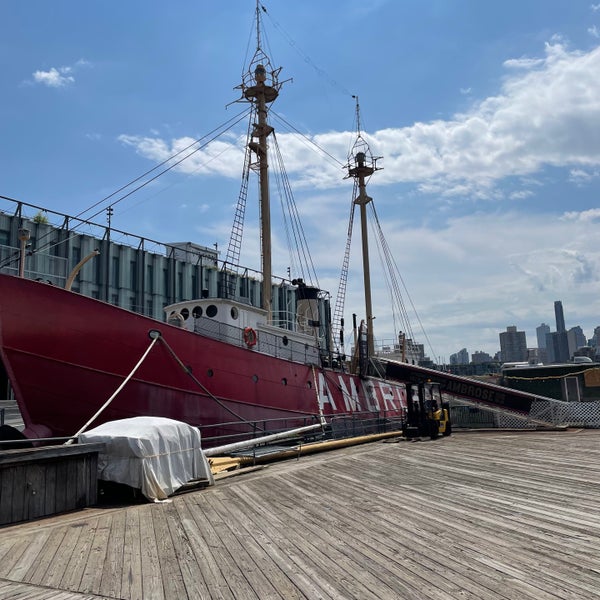 Photo taken at South Street Seaport by Nate F. on 7/15/2022