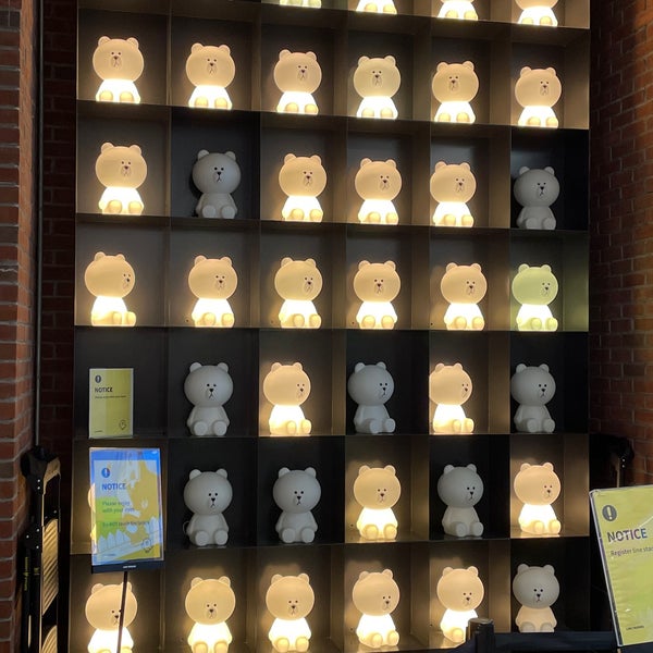 Photo taken at LINE Friends Store by Nate F. on 3/19/2022