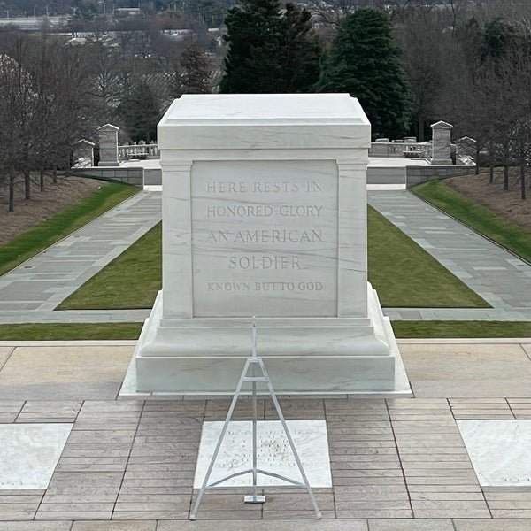 Photo taken at Tomb of the Unknown Soldier by Nate F. on 2/25/2023