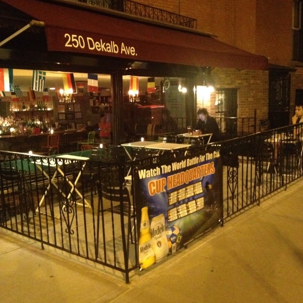 outdoor seating!