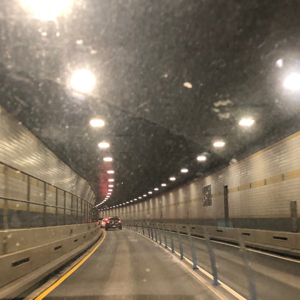 Photo taken at Hugh L. Carey Tunnel by Nate F. on 12/25/2020