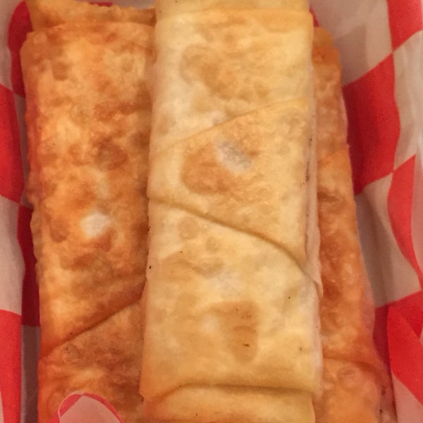 cigar borek - cigar shaped pastry filled with potato and onions and fried