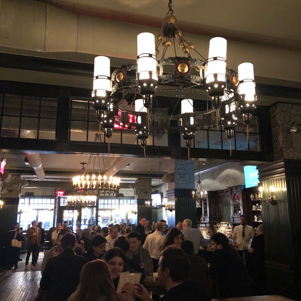 Photo taken at Flatiron Hall Restaurant and Beer Cellar by Nate F. on 4/4/2019