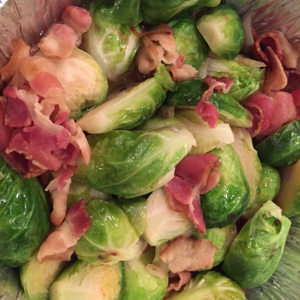 brussels sprouts sauteed with bacon